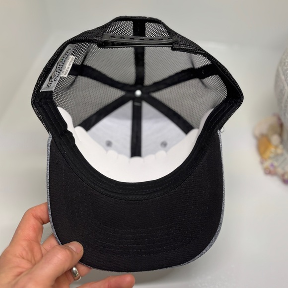 Arcadian Outfitters No Vacancy Oregon Hat Trucker Snapback Gray Black NWT - Picture 8 of 9